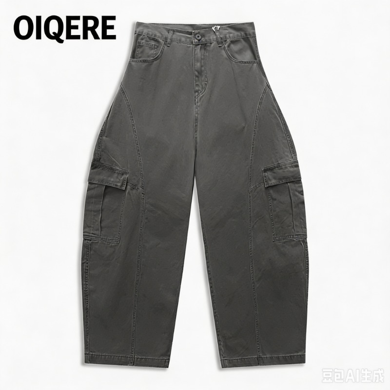 Tailored Trouser Wide - メンズ アメリカン ヴィンテージ カーブカット ジーンズ ルーズ