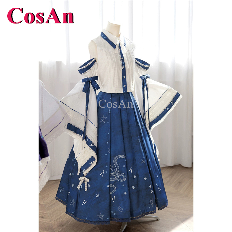 Formal Skirt - CosAn ゲーム東方プロジェクト小千夜かなえコスプレ衣装ゴージャスで甘いエレガントなフォーマルドレスアクティビティパーティーロールプレイ服