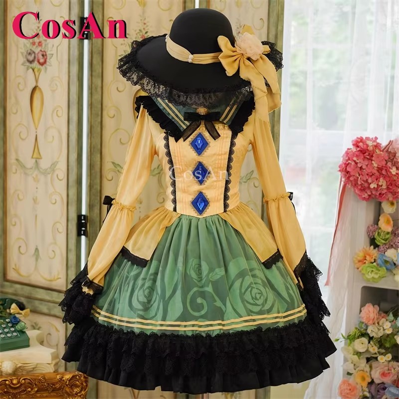 Formal Skirt - CosAn ゲーム東方プロジェクト古明寺こいしコスプレ衣装エレガントゴージャスな甘いフォーマルドレスアクティビティパーティーロールプレイ服