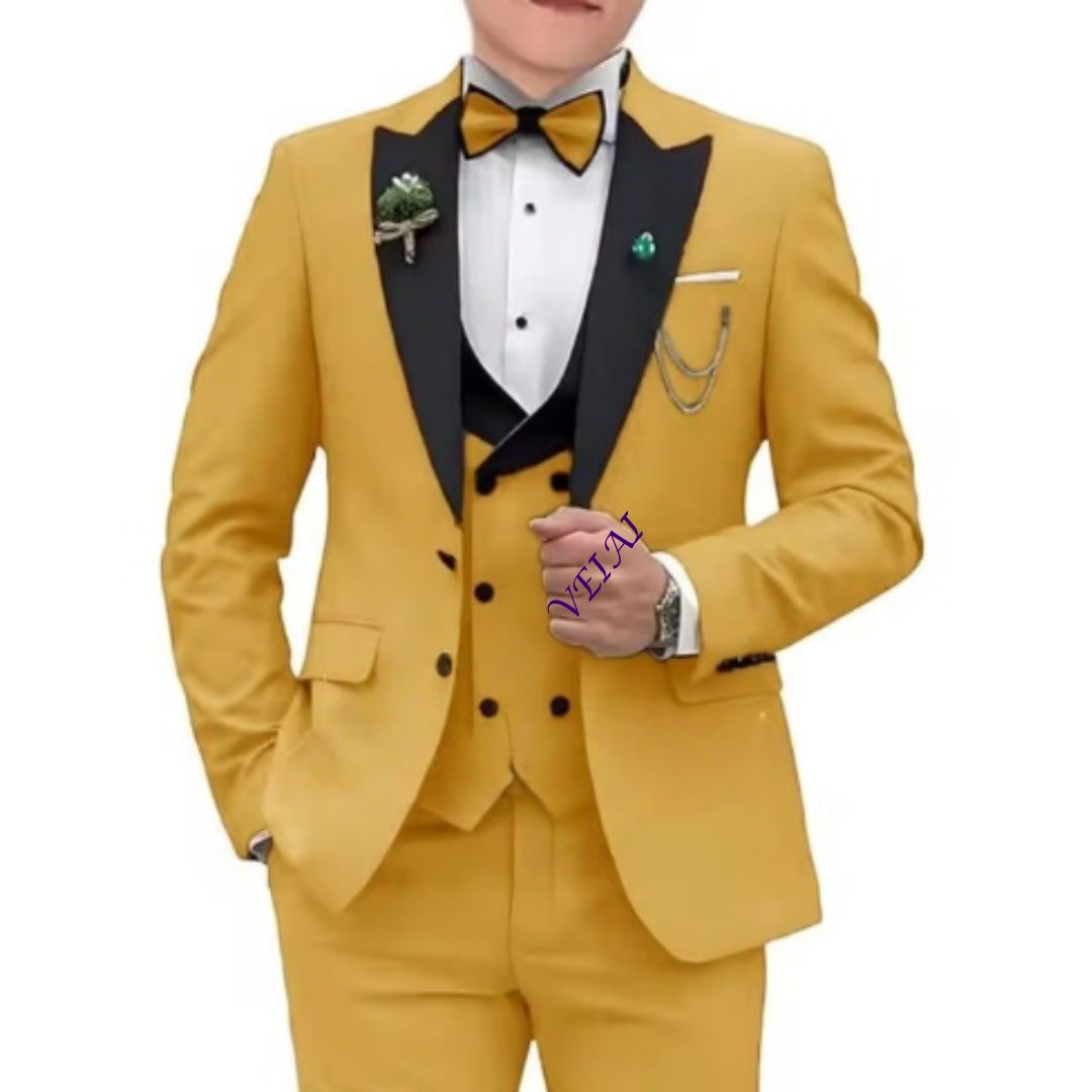 Formal Dress - フォーマルな男の子用スーツ、結婚式用タキシード、3点セット、子供用ブレザー、パーティー用ドレス、2歳から16歳までの男の子向けスーツセット。