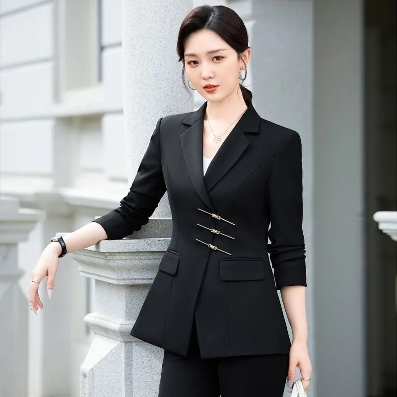 女性用2ピースフォーマルブレザー,ジャケットとパンツスーツ, - Women'S Red Formal Wear のレビューと価格