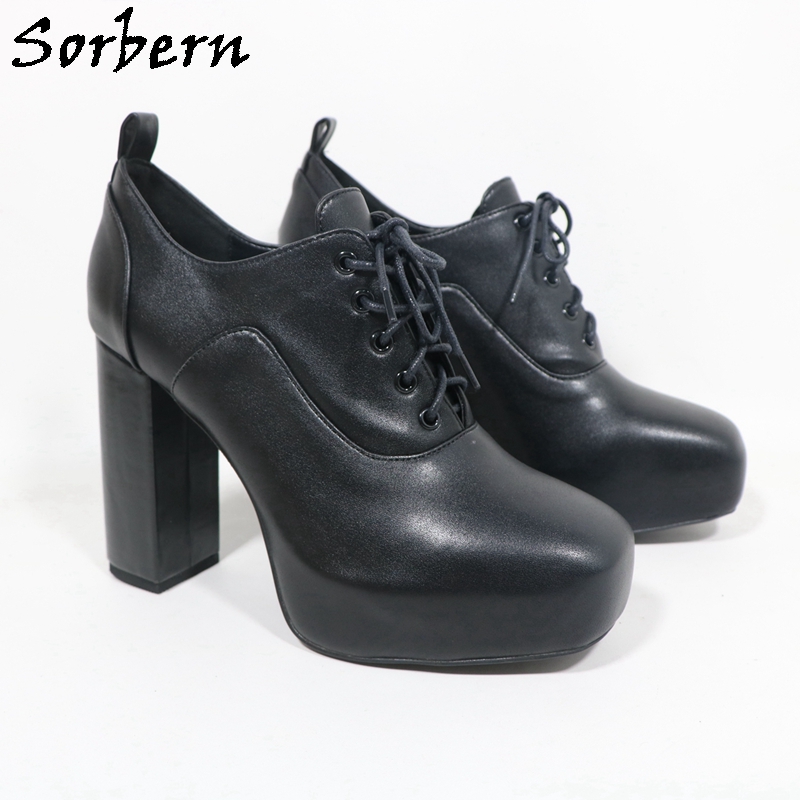 ソルバーン ユニセックススタイル パンプスシューズ レディー - Pump Heel Block のレビューと価格