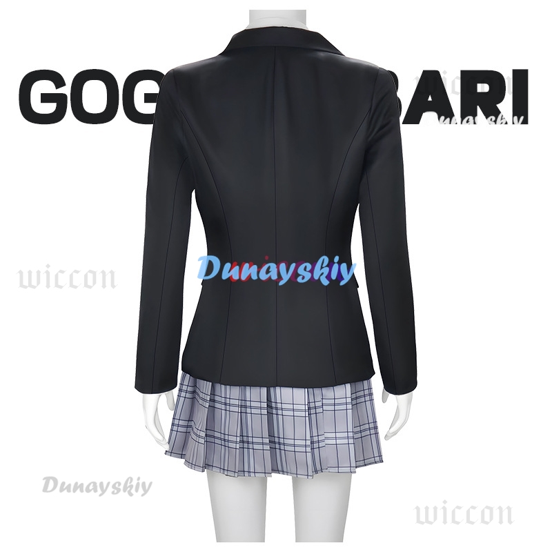 ゴーゴーユバリ黒 JK スカート制服コスプレ衣装スタイリッシ - Formal Skirt のレビューと価格
