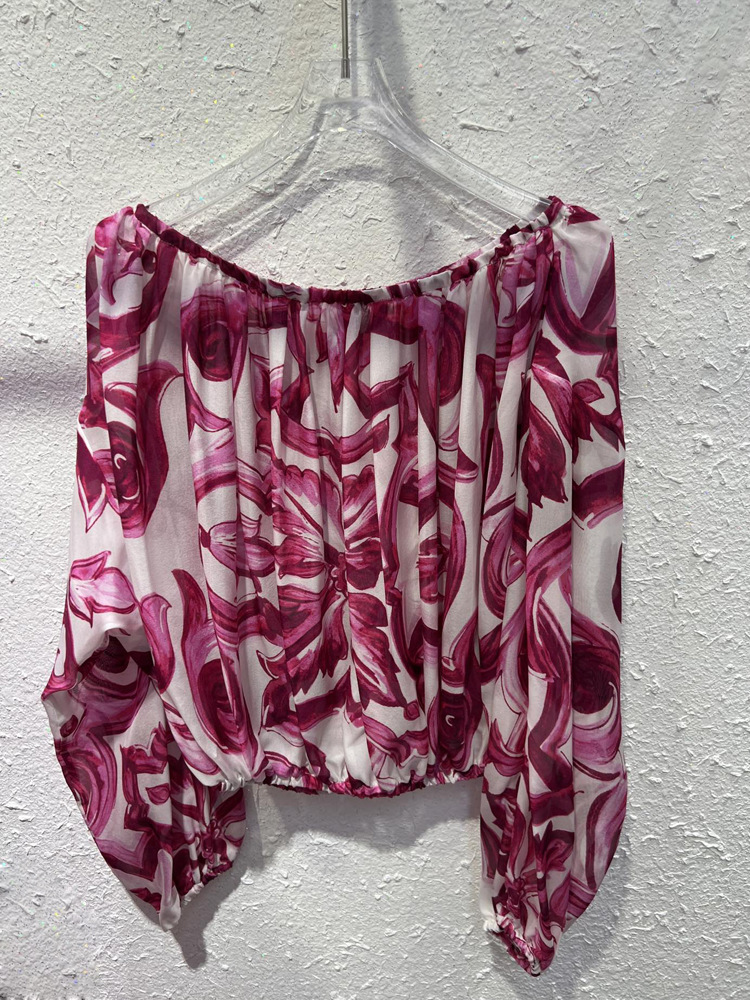 高級控えめなファッション 2025 女性オフショルダーシルク - Silk Blouse のレビューと価格