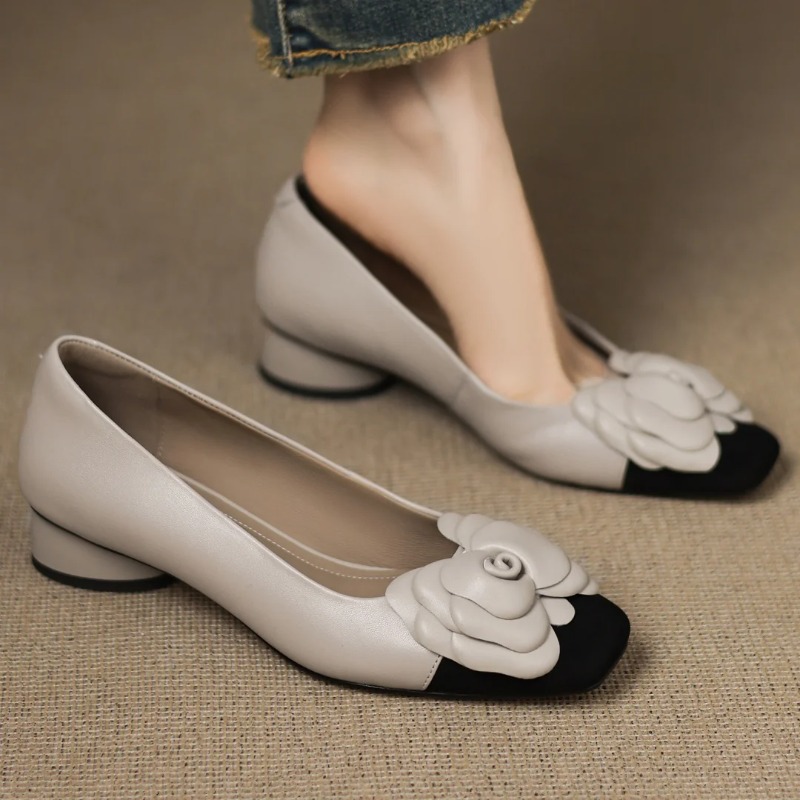 プラスサイズ 34-41 レディース シープスキン ミックス - Womens Heels のレビューと価格
