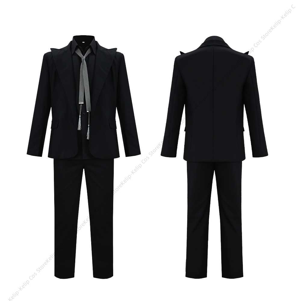 GO クロウリーコスプレ衣装黒スリムフィットスーツ悪魔エレガ - Womens Blazer のレビューと価格