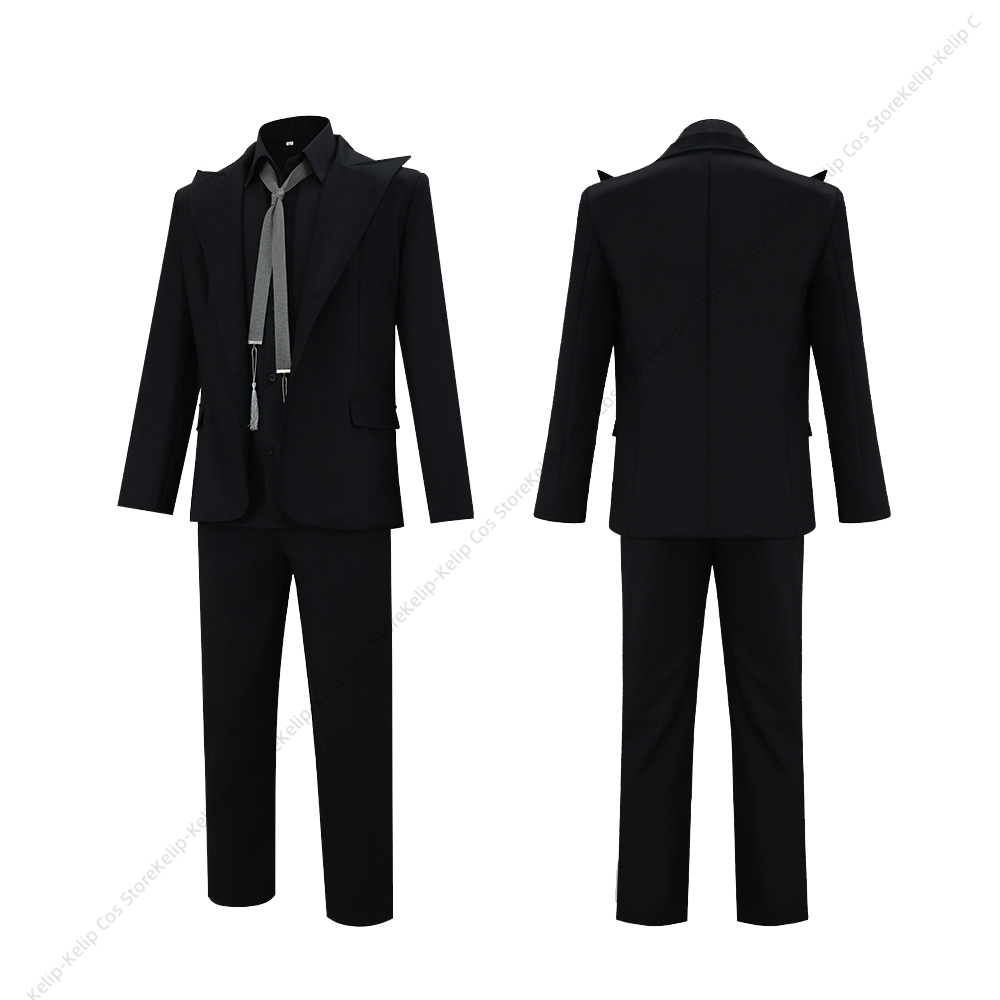 GO クロウリーコスプレ衣装黒スリムフィットスーツ悪魔エレガ - Womens Blazer のレビューと価格
