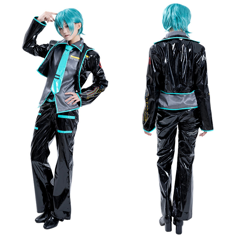 アニメ ミクオ 男性版 コスプレ衣装 ミク 16TH コスプ - Midi Dress のレビューと価格