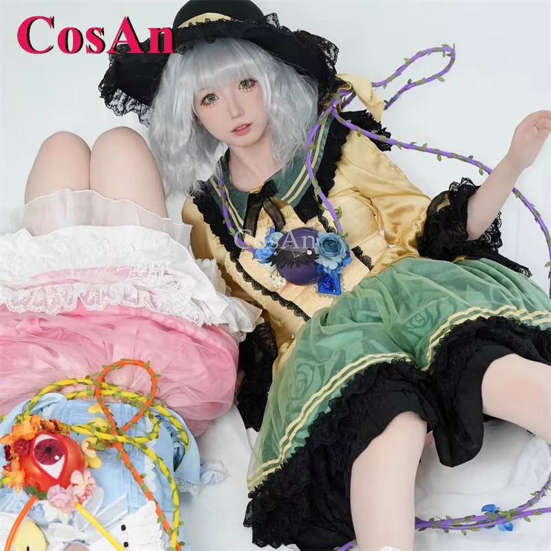 CosAn ゲーム東方プロジェクト古明寺こいしコスプレ衣装エ - Formal Skirt のレビューと価格