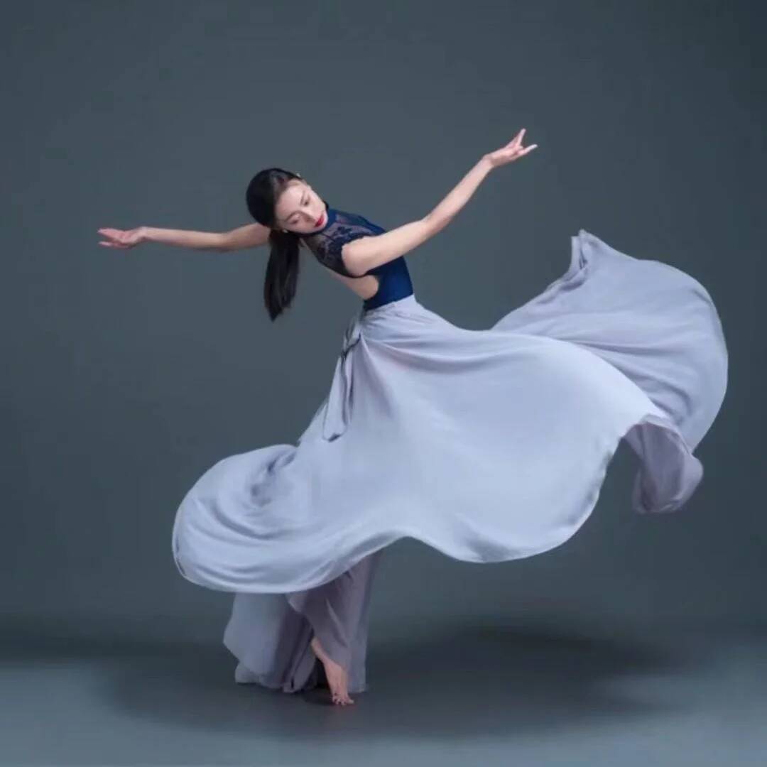 女性と冬 2022 秋ベリーダンスシフォンパープルレースアッ - Formal Skirt のレビューと価格