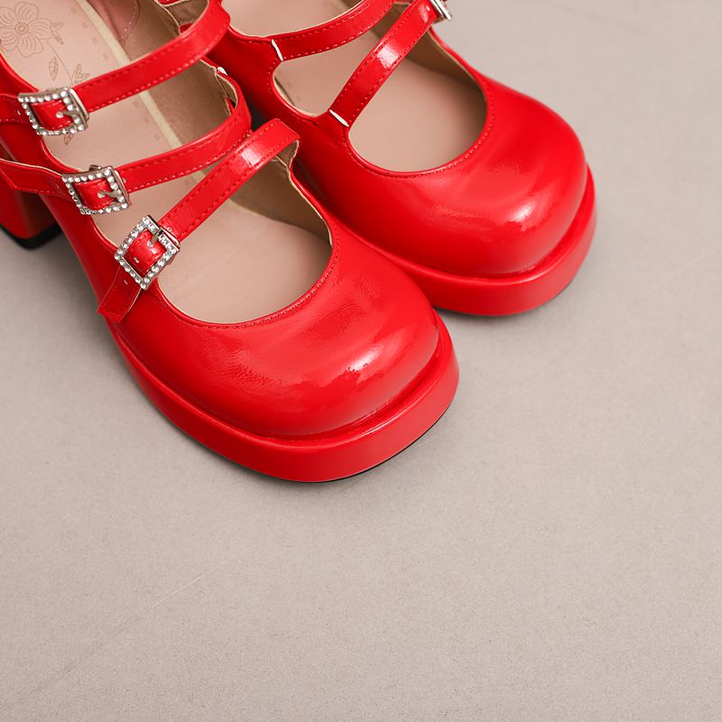 SIMLOVEYOブランド レディース パンプス ラウンドト - Pump Heel Block のレビューと価格