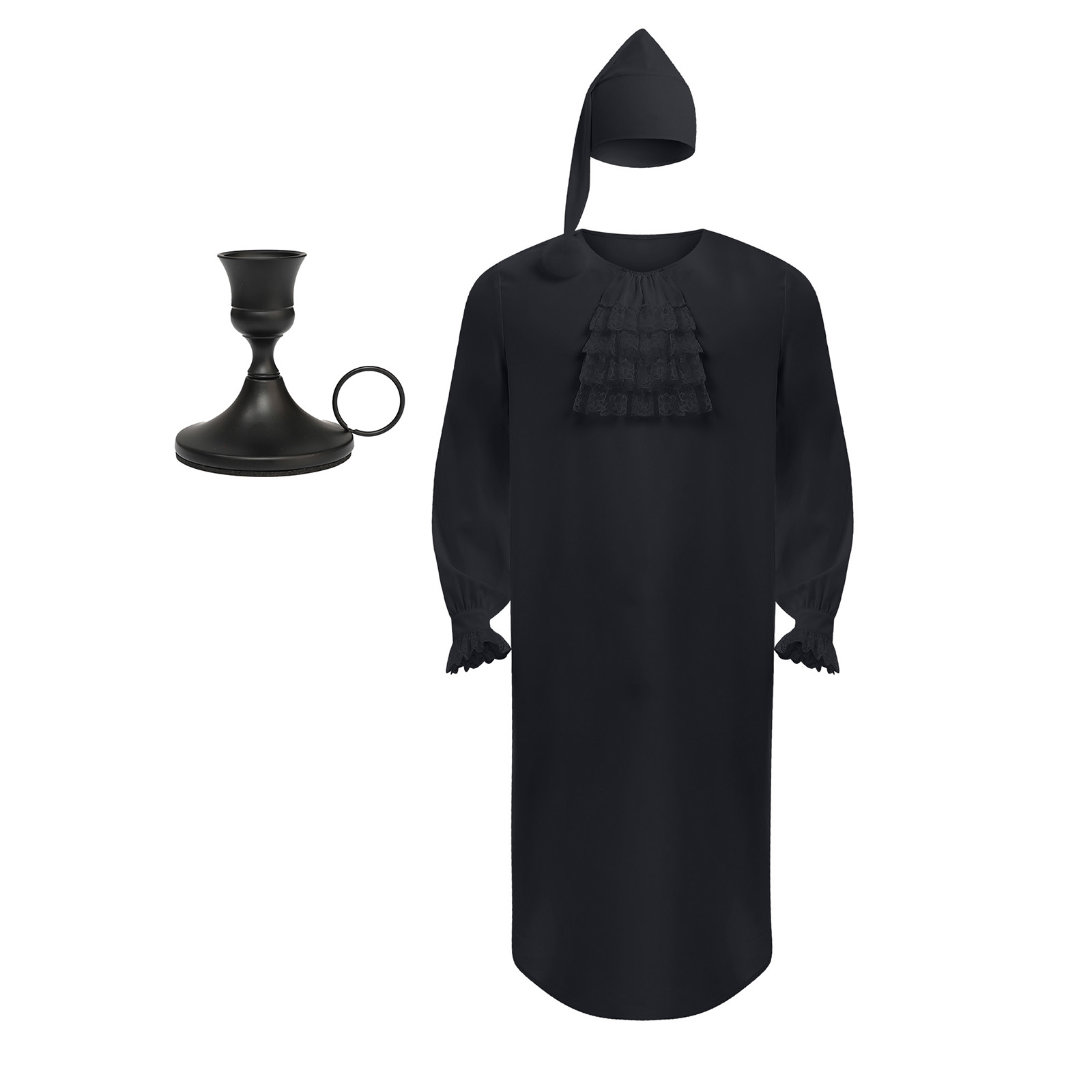 ハロウィーンのコスプレに最適な、中世風のヴィクトリア朝夜用ガ - Lace Dress のレビューと価格