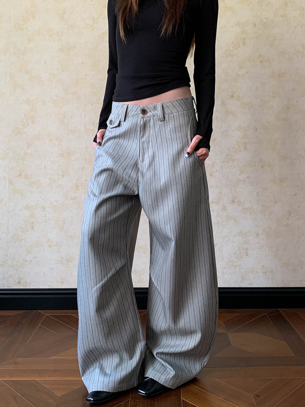 アメリカンストリートスタイル メンズ＆レディース ナイフプリ - Tailored Trouser Wide のレビューと価格