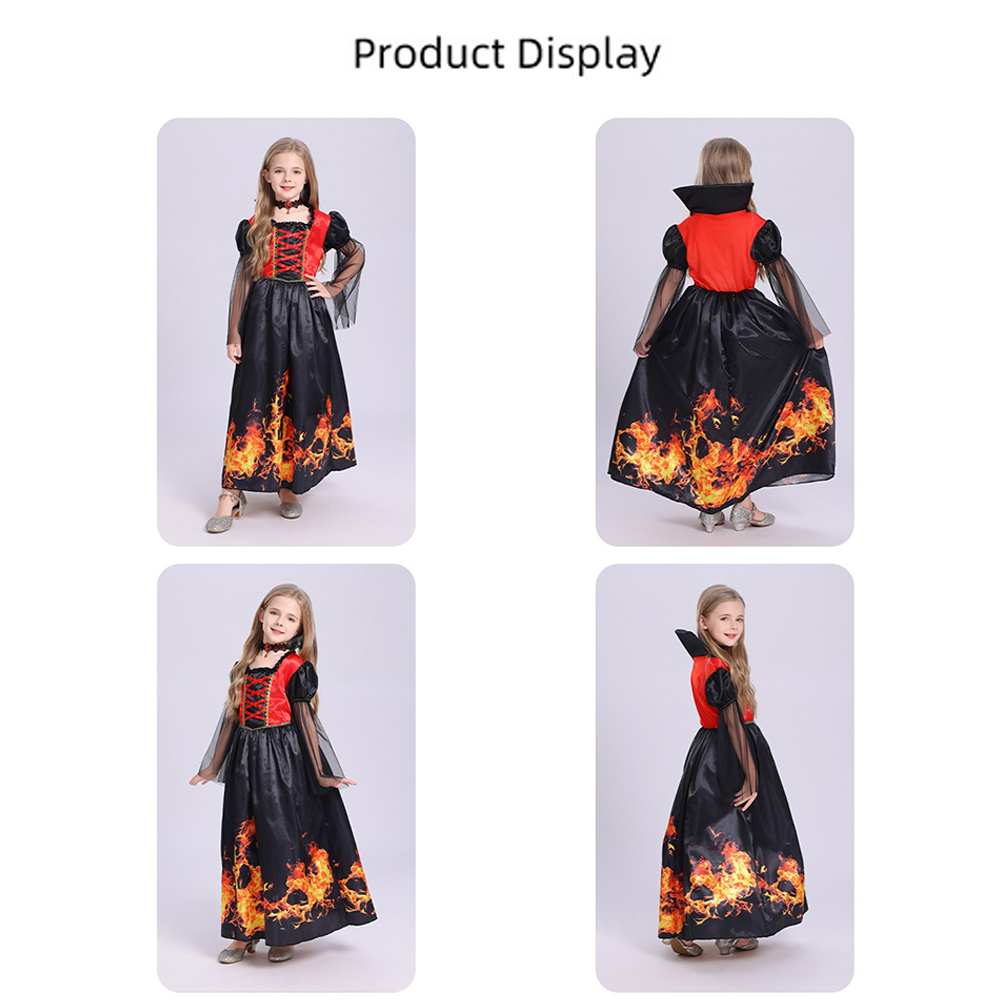 赤黒の魔女コスチューム フード付きロングドレス スカルプリン - Women'S Red Formal Wear のレビューと価格