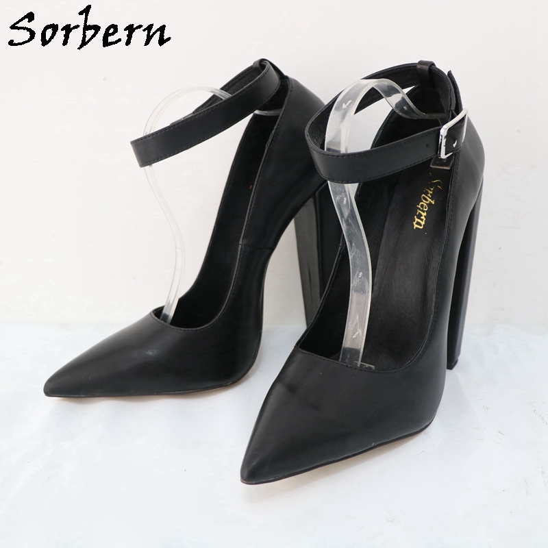 ソベルナトゥポンプ女性用シューズ、バックルアンクルストラップ - Pump Heel Block のレビューと価格