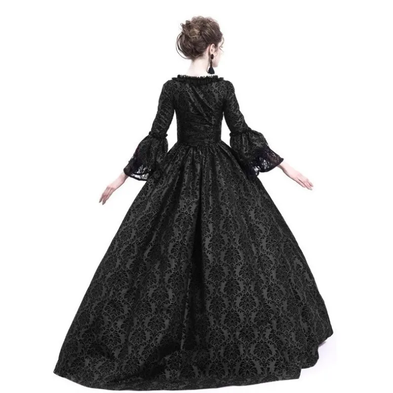コスプレ中世宮殿プリンセスドレス大人ヴィンテージイブニングド - Evening Gown のレビューと価格