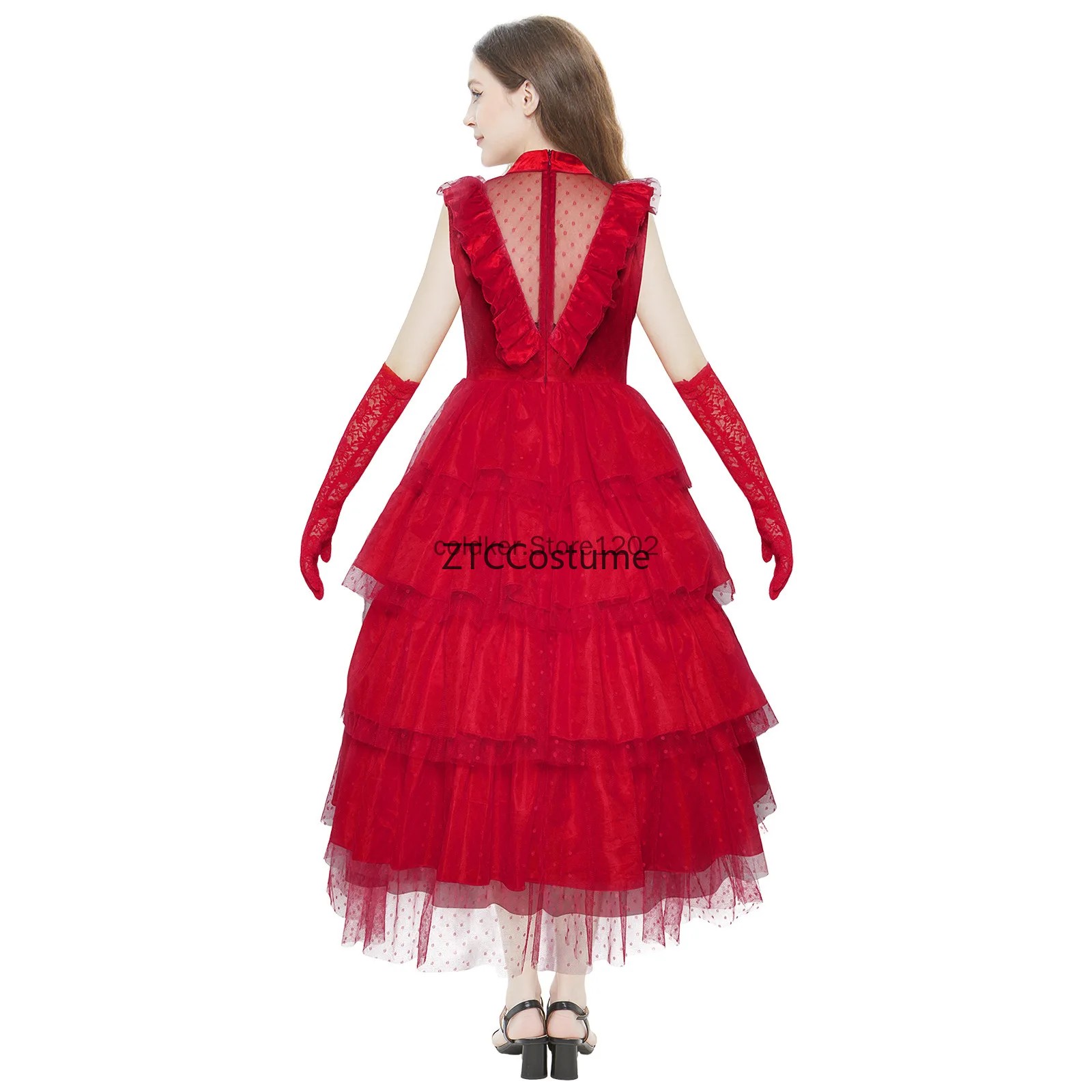 リディア・ディーツ コスプレ衣装 ゴシックレッド ウェディン - Evening Gown のレビューと価格